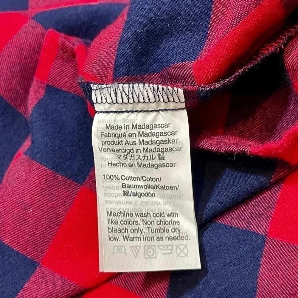 J. Crew buffalo check